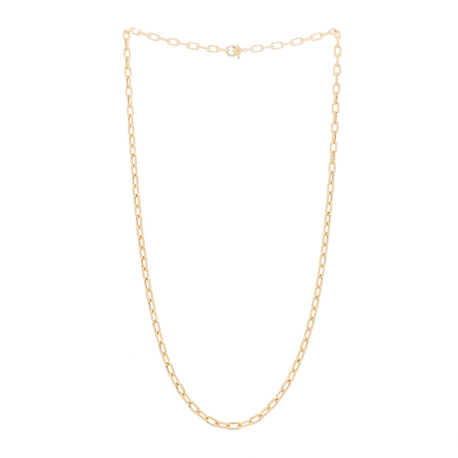 David Yurman 18K Yellow Gold 3mm Madison Chain Necklace 3 of 6