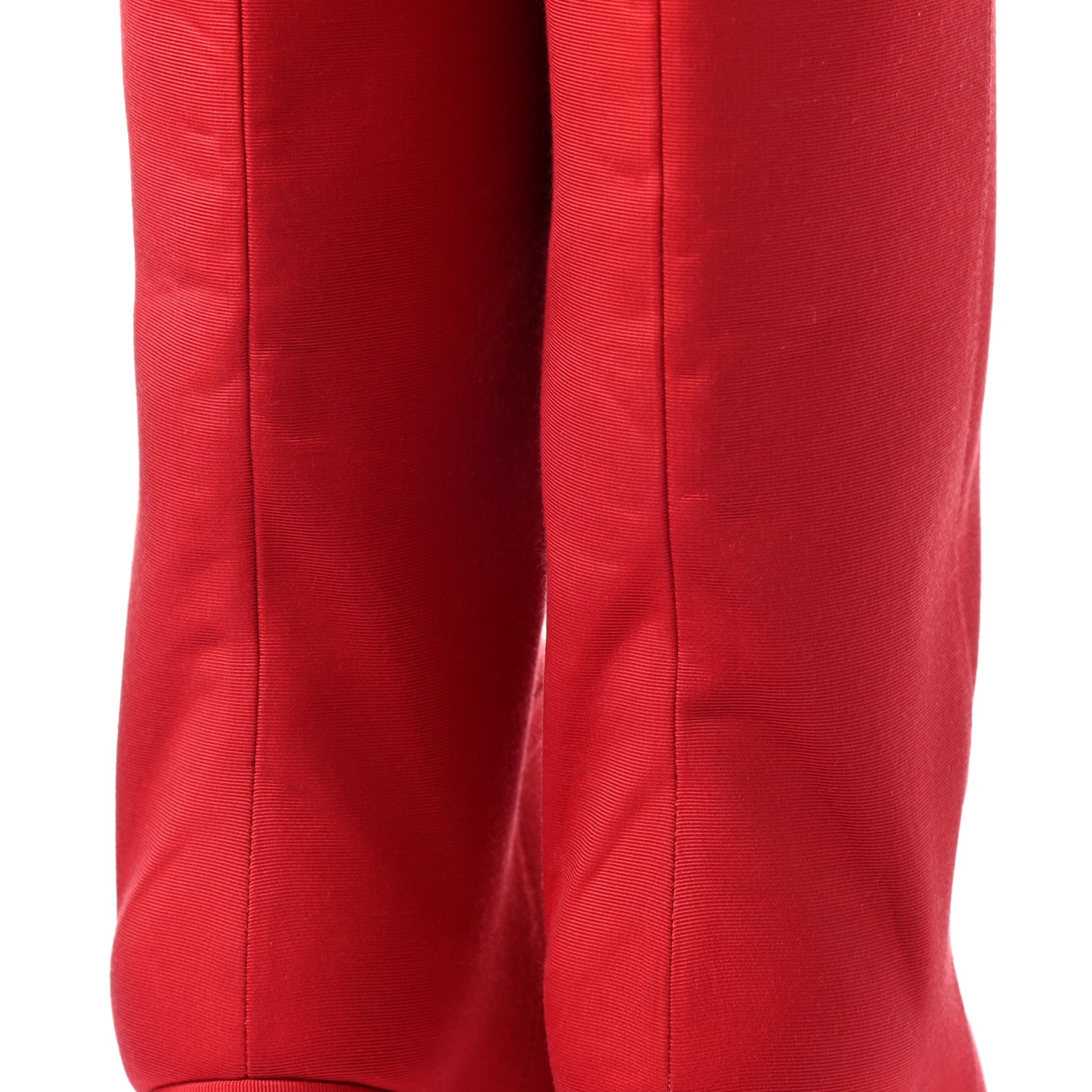 Gucci Twill Larius Knee High Boots 39.5 Heron Red 9 of 9