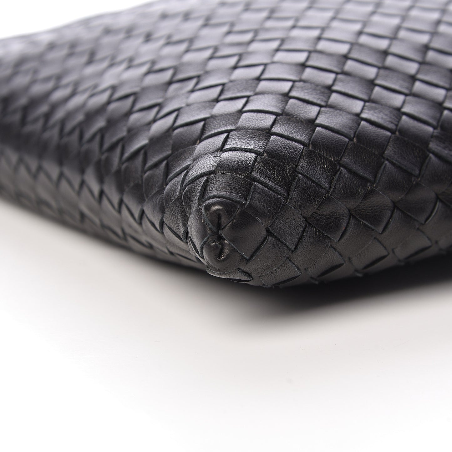 Nappa Intrecciato VN Crossbody Messenger Bag Black