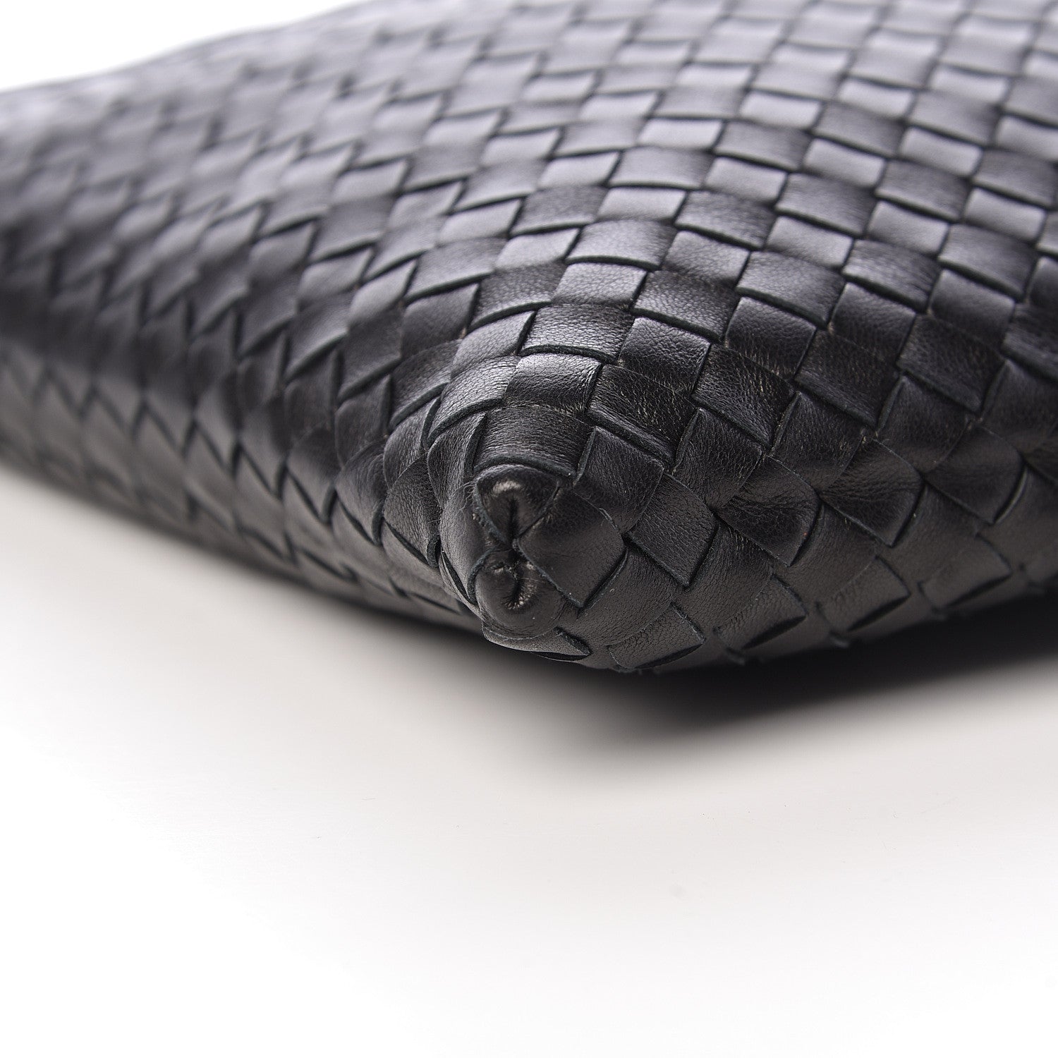 Bottega Veneta Nappa Intrecciato VN Crossbody Messenger Bag Black 9 of 11