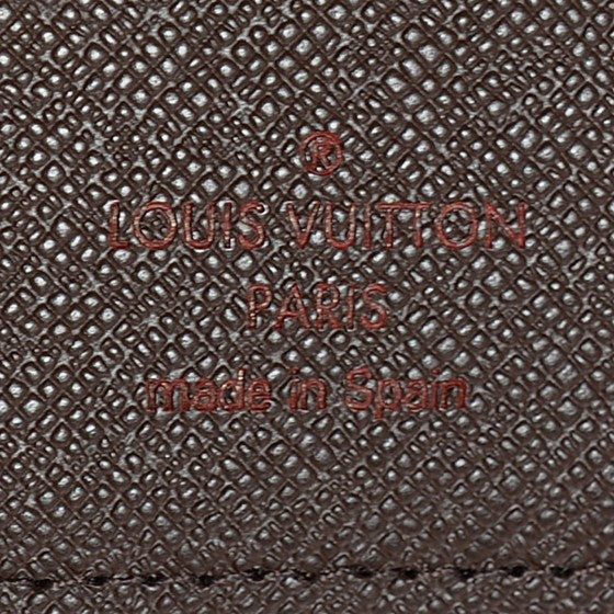 Damier Ebene Pocket Agenda Cover