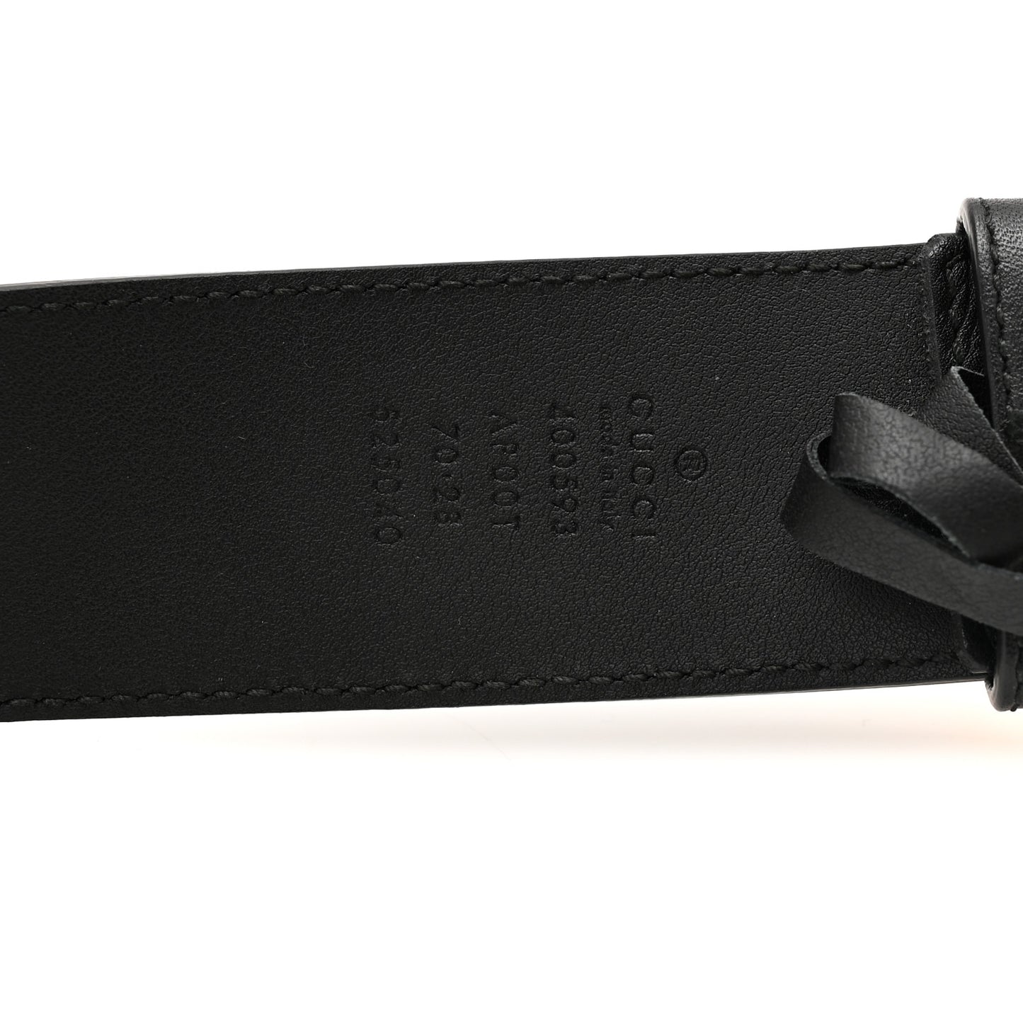 Calfskin Double G 30mm Belt 70 28 Black