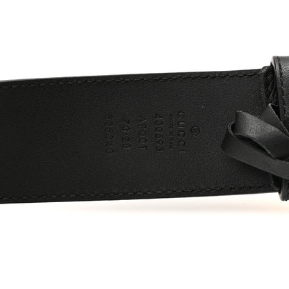 Gucci Calfskin Double G 30mm Belt 70 28 Black 4 of 5