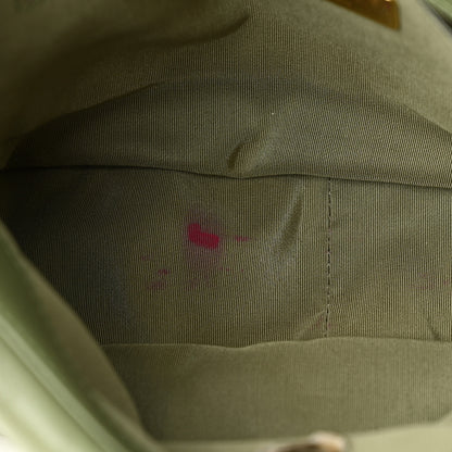 Chanel Lambskin Quilted Medium Chanel 19 Flap Green 10 of 10