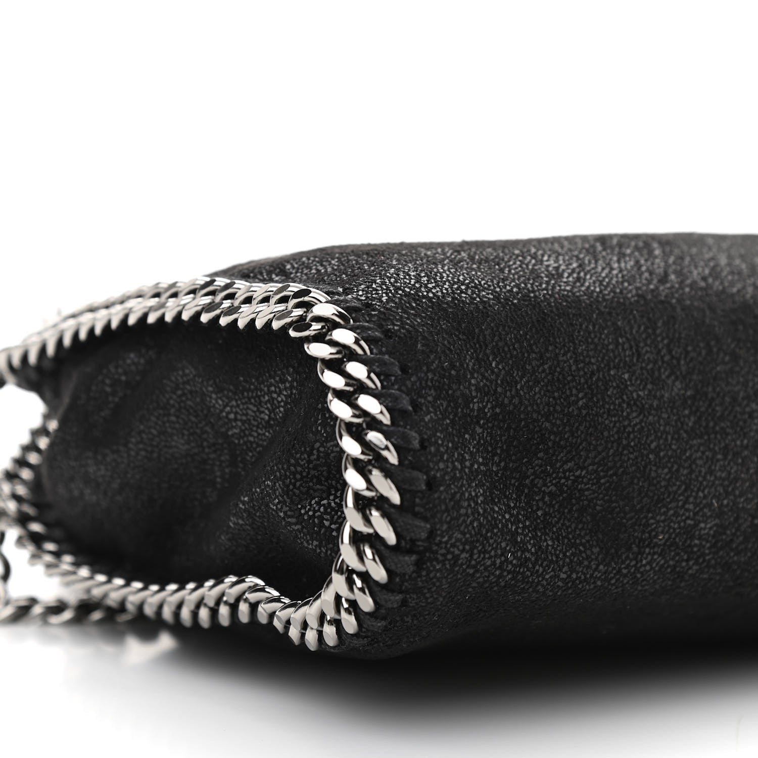 Stella McCartney Shaggy Deer Tiny Falabella Tote Black 10 of 11