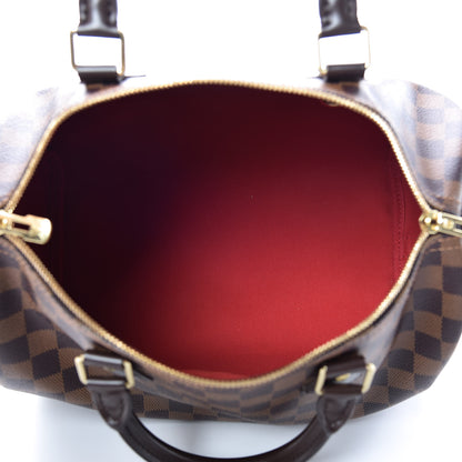 Louis Vuitton Damier Ebene Speedy Bandouliere 30 5 of 12