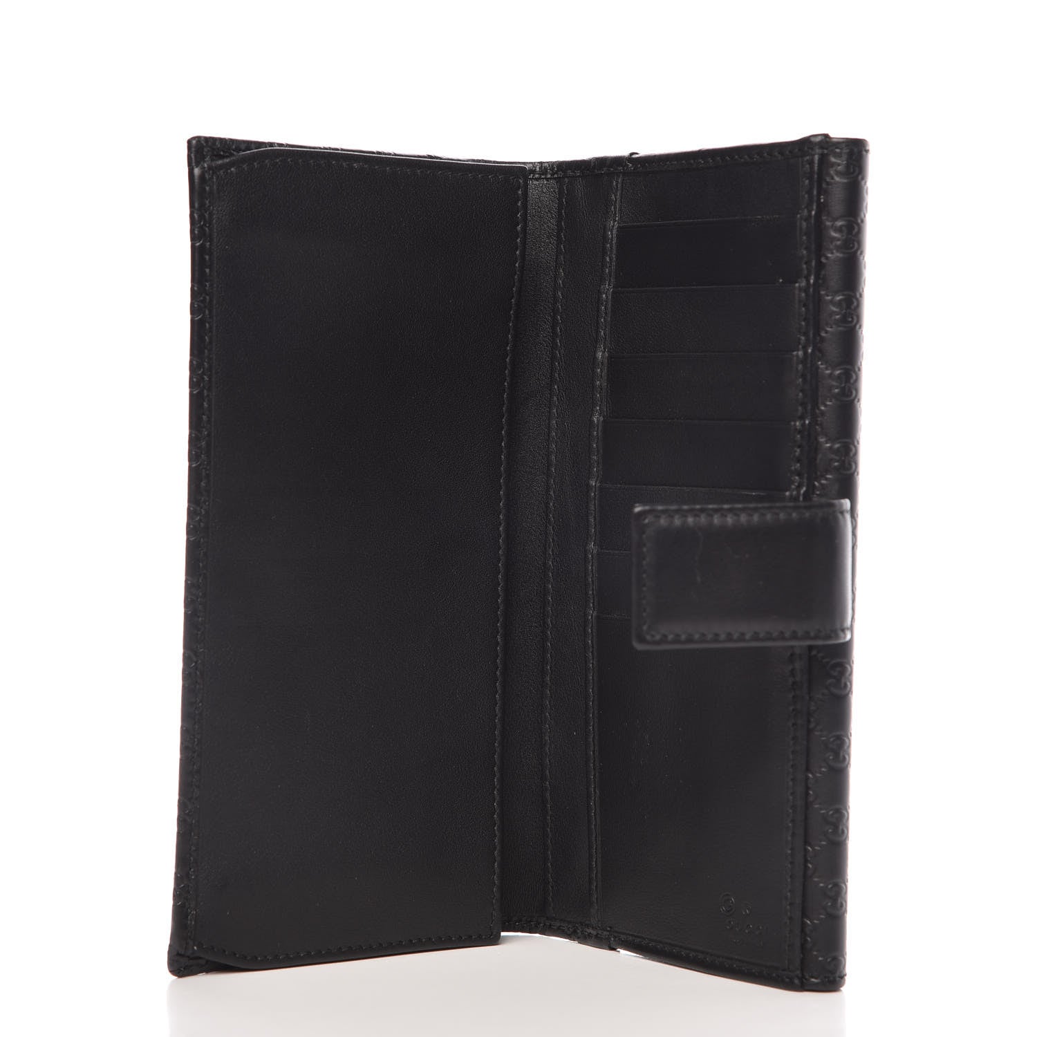 Gucci Microguccissima Continental Flap Wallet Black 5 of 10
