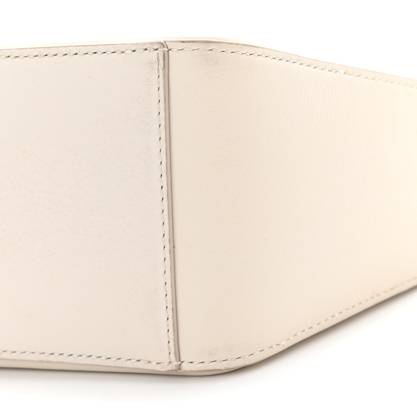 Calfskin Mini Hammock Hobo Soft White