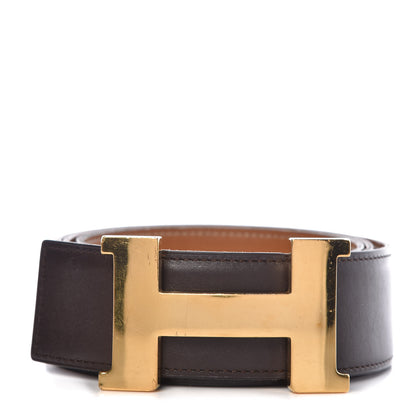 Hermes Box Chamonix 42mm Constance 2 Belt 95 Chocolate Gold 1 of 10