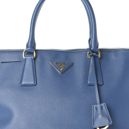Prada Saffiano Lux Large Promenade Tote Bluette 13 of 13