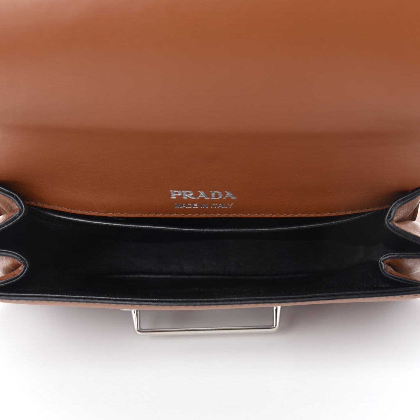 City Calfskin Sidonie Shoulder Bag Black Cognac