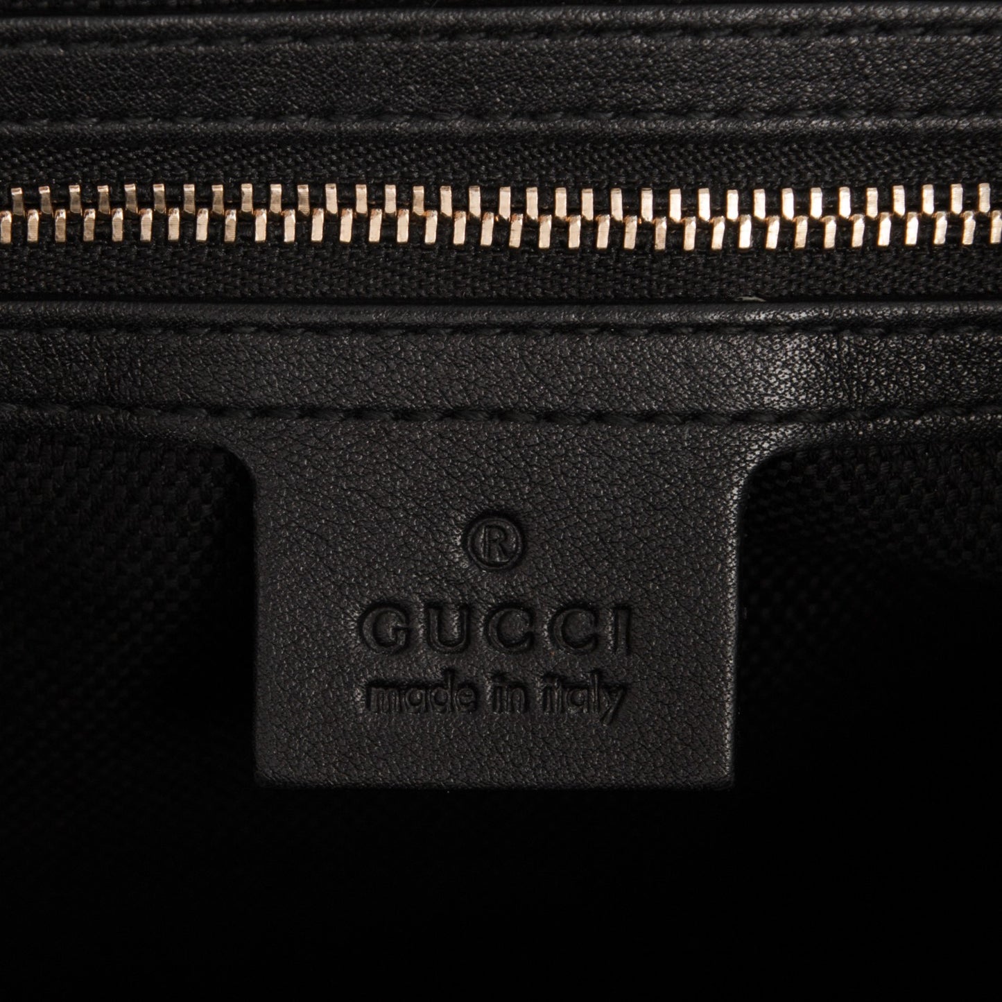 Patent Medium Soho Chain Shoulder Bag Black