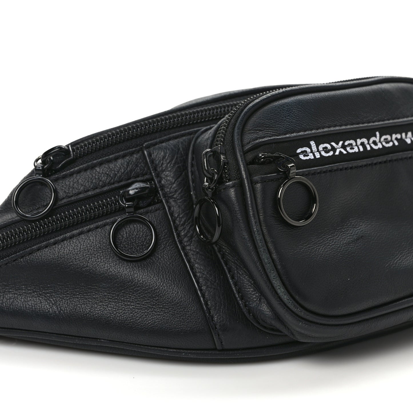 Lambskin Attica Belt Bag Black