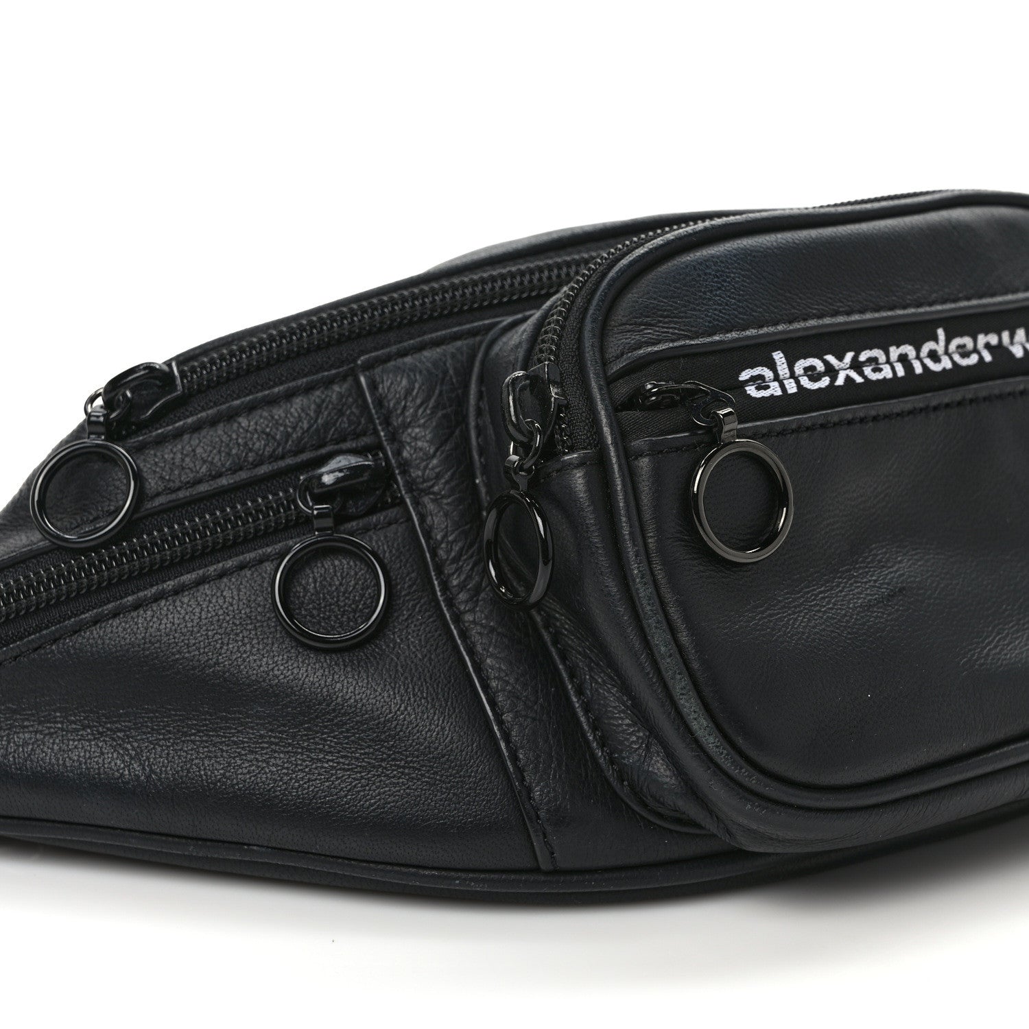 Alexander Wang Lambskin Attica Belt Bag Black 7 of 8