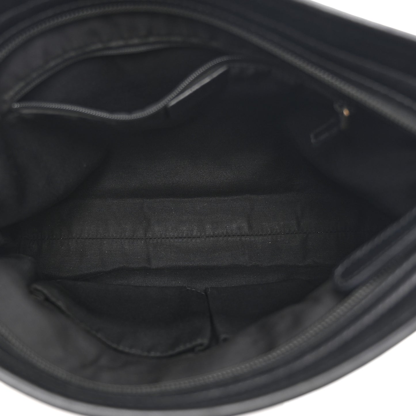 GG Monogram Web Flat Messenger Bag Black