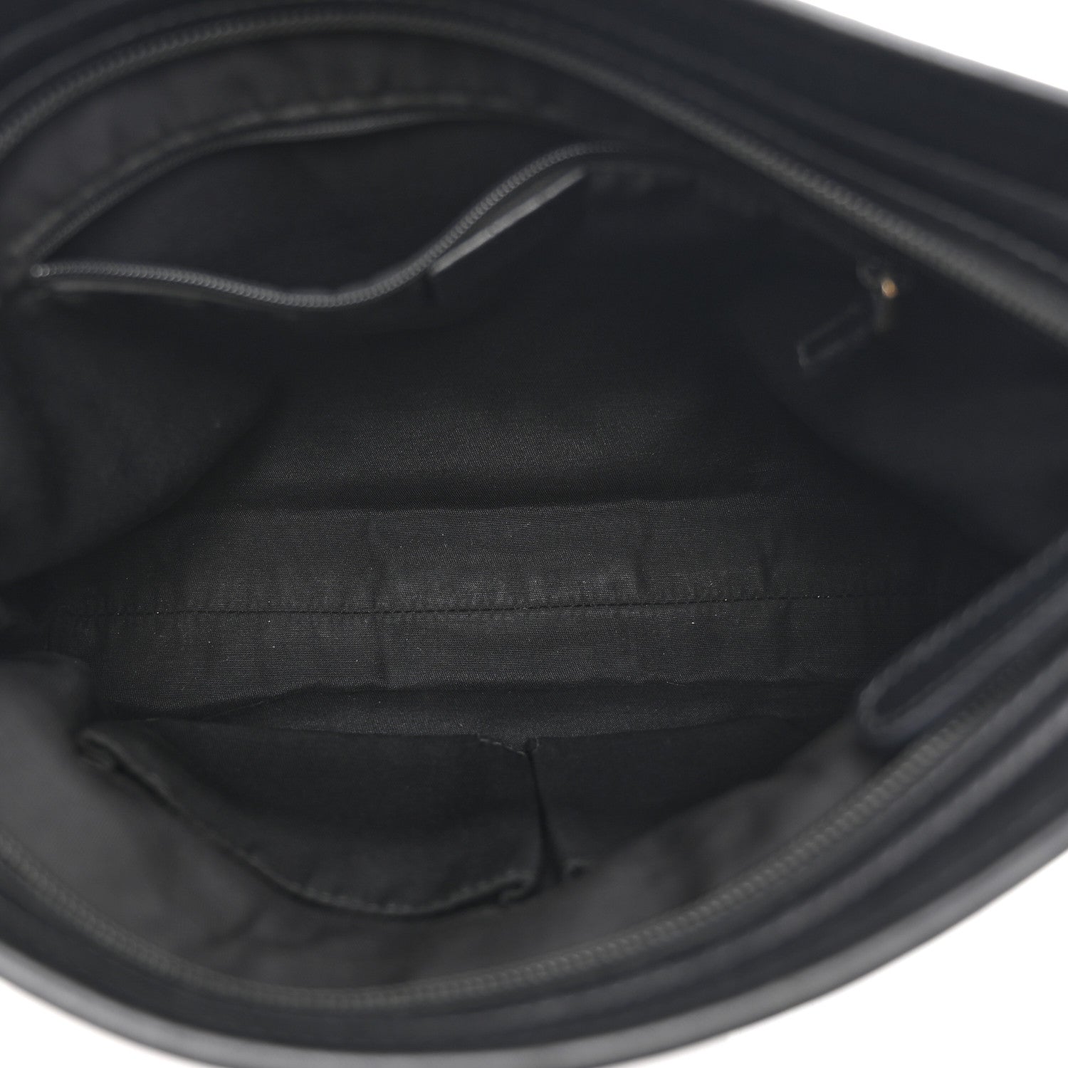 Gucci GG Monogram Web Flat Messenger Bag Black 5 of 11