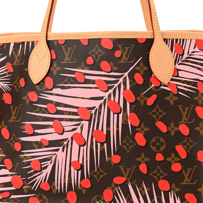 Louis Vuitton Monogram Jungle Dots Neo Neverfull MM Sugar Pink Poppy 8 of 11
