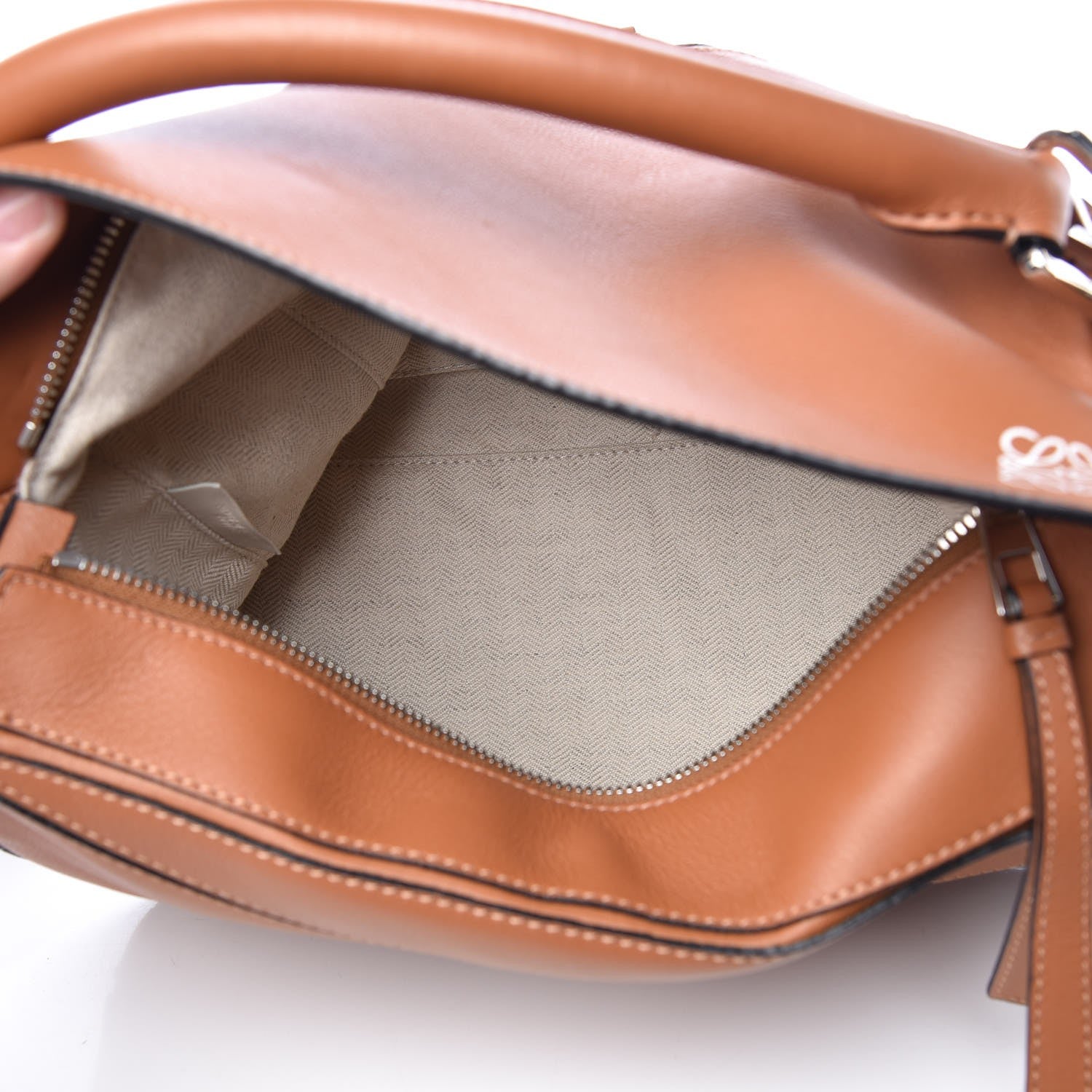 Loewe Calfskin Puzzle Bag Tan 5 of 7