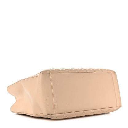 Chanel Caviar Quilted Grand Shopping Tote GST Beige Clair 3 of 32
