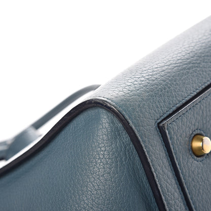 Celine Grained Calfskin Small Tie Knot Tote Denim 13 of 14