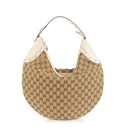 Gucci Monogram Glam Hobo Off White 1 of 7