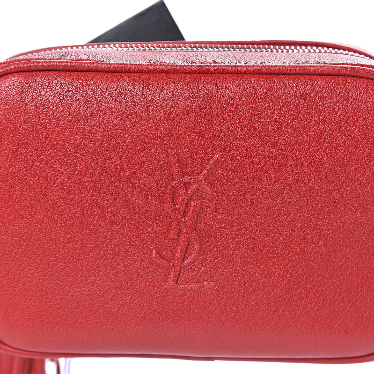 Lambskin Monogram Lou Belt Bag Red