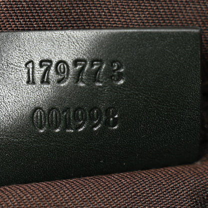 Gucci Guccissima Small Hobo Dark Green 7 of 10