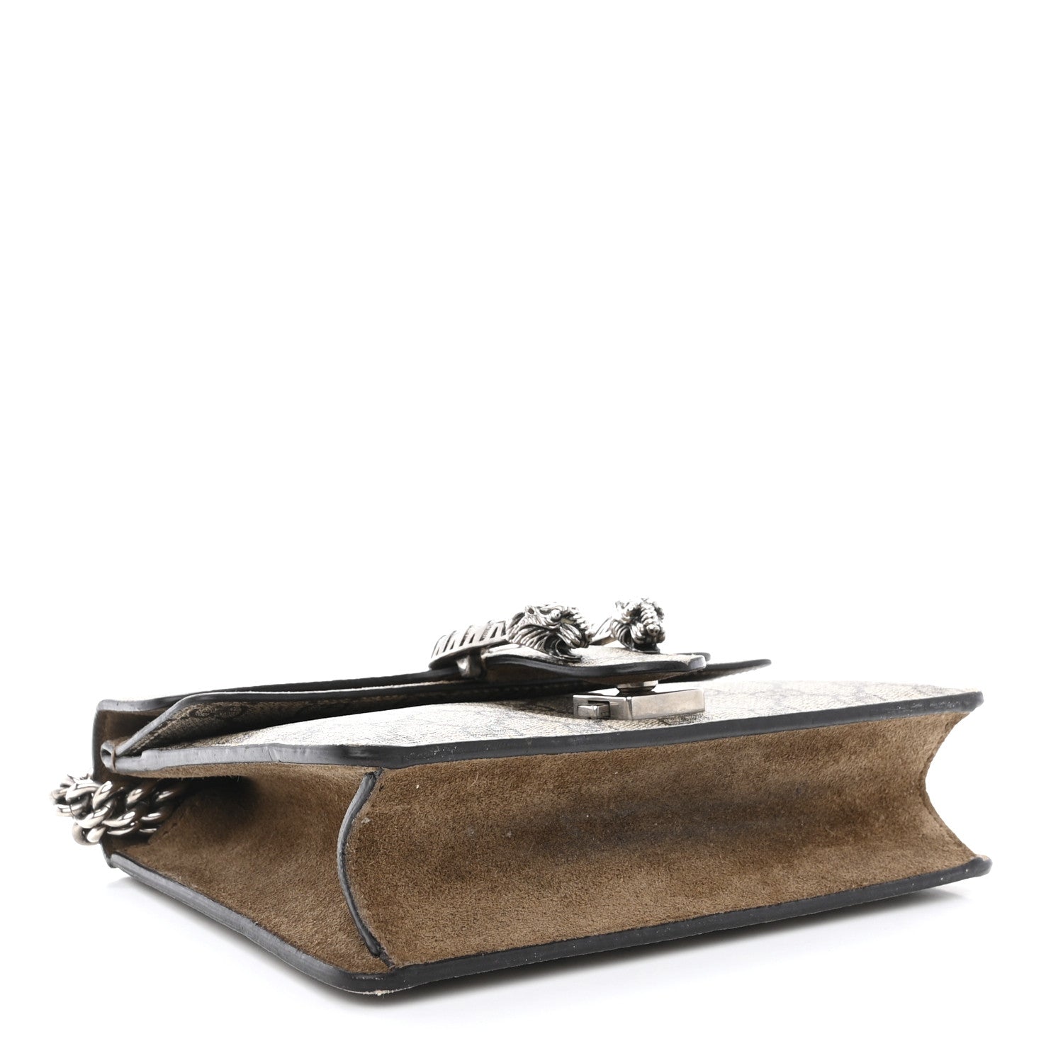 Gucci GG Supreme Monogram Mini Dionysus Shoulder Bag Taupe 4 of 13