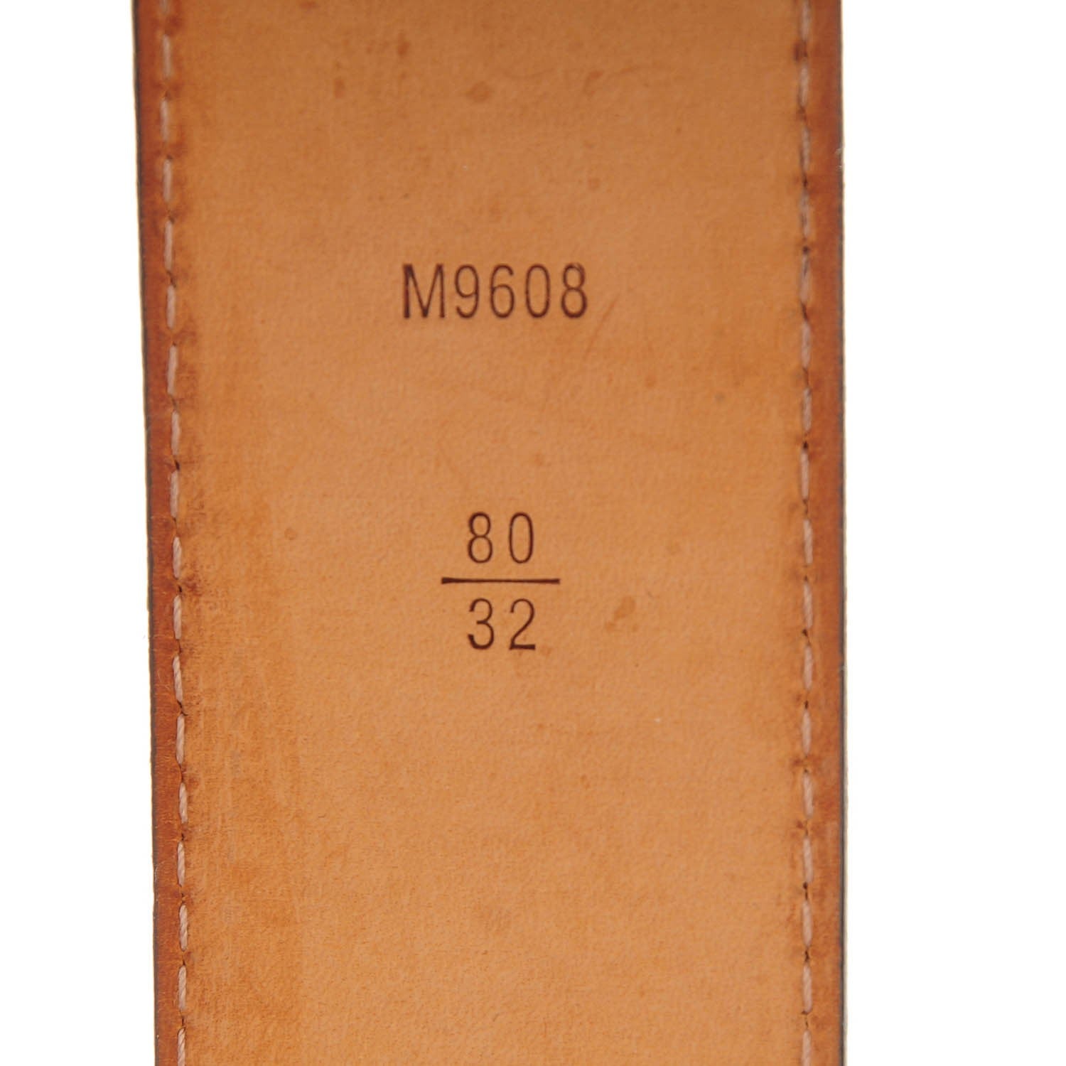 Louis Vuitton Monogram 40mm LV Initiales Belt 80 32 7 of 8