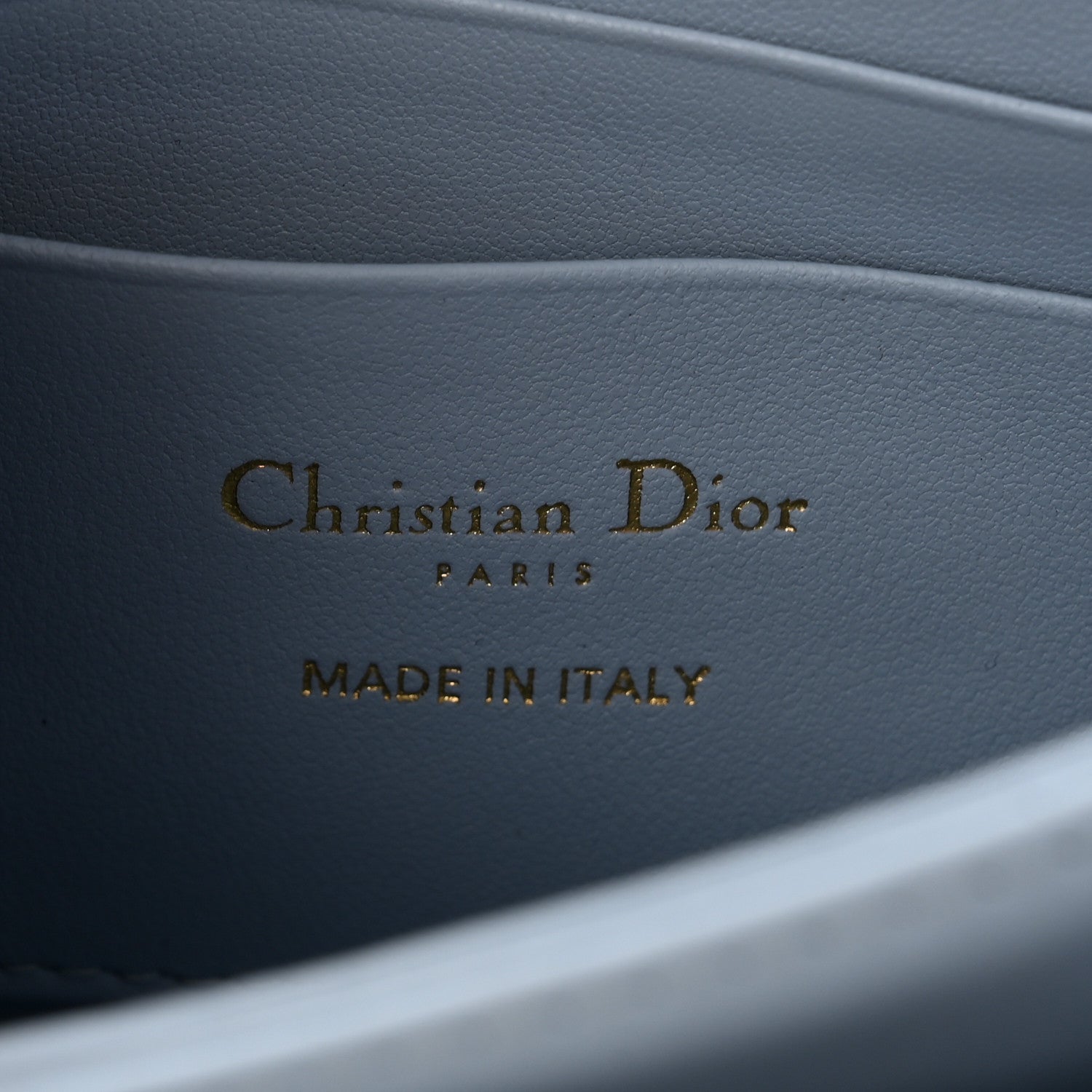 Christian Dior Lambskin Cannage Mini My Dior Top Handle Clutch Cloud Blue 6 of 11