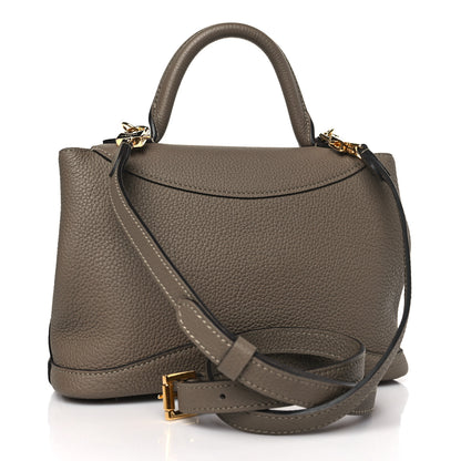 Moynat Taurillon Blush Calfskin Gabby BB Taupe 3 of 8
