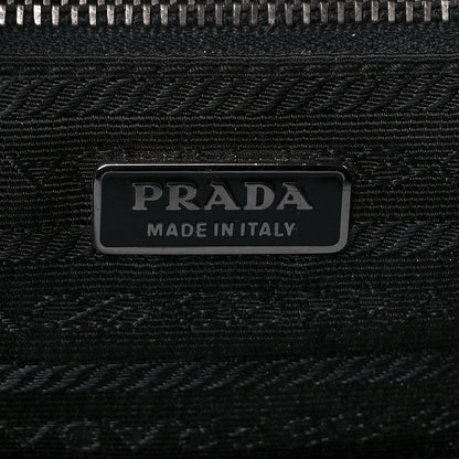 Prada Goatskin Flap Bag Black 6 of 12