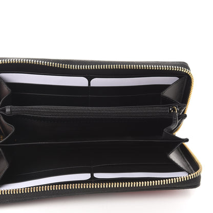 Gucci Suede Patent Web Ophidia Zip Around Wallet Hibiscus Red Black 5 of 8