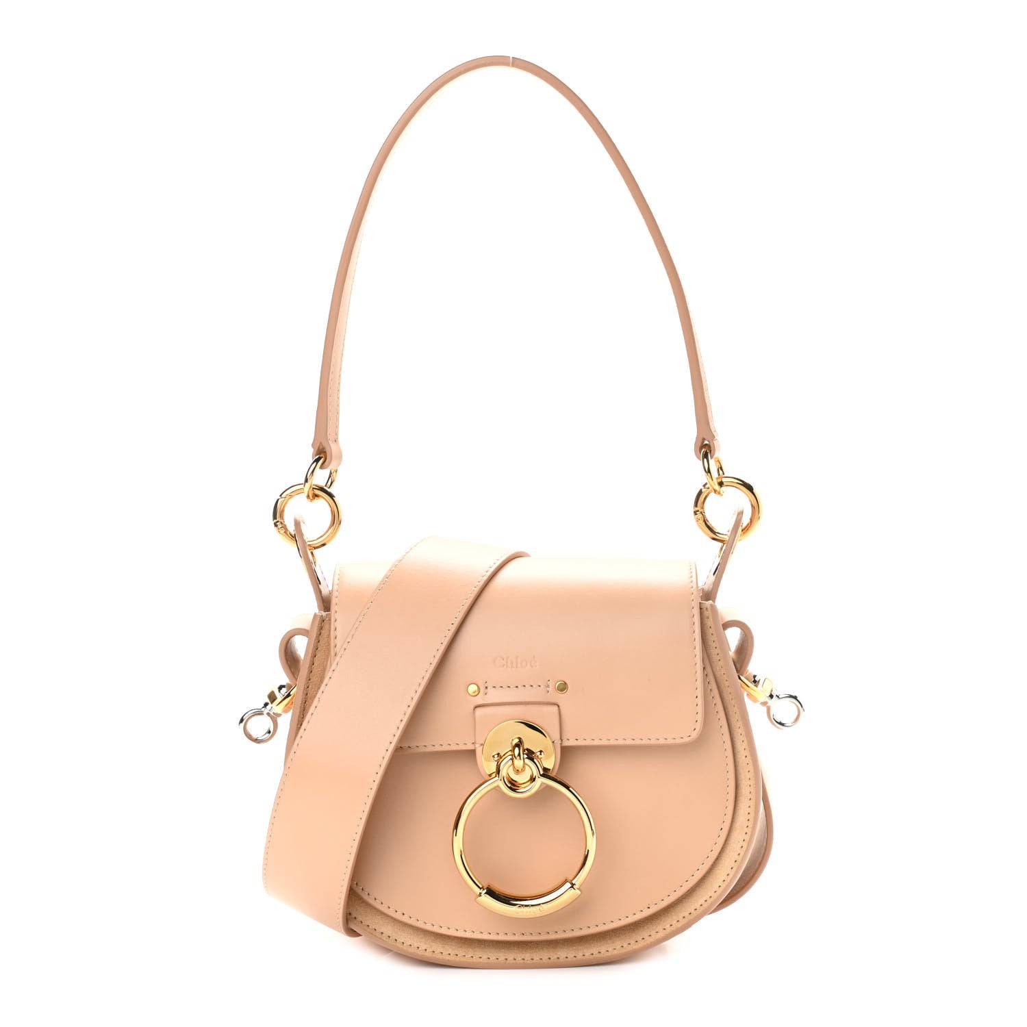 Chloe Calfskin Small Tess Bag Biscuit Pink 1 of 10