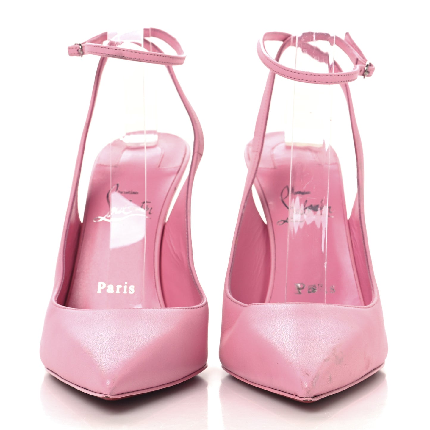 Calfskin Condora Sling 100 Pumps 38.5 Pink