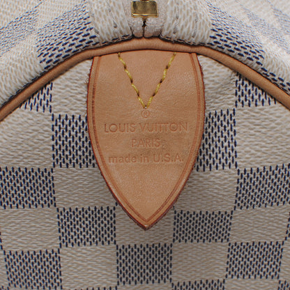 Louis Vuitton Damier Azur Speedy 35 6 of 8