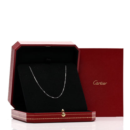 Cartier 18K White Gold Chain Necklace 5 of 5
