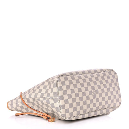 Louis Vuitton Damier Azur Neo Neverfull MM Rose Ballerine 4 of 13