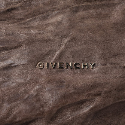 Givenchy Tumbled Sheepskin Medium Pandora Charcoal 9 of 9