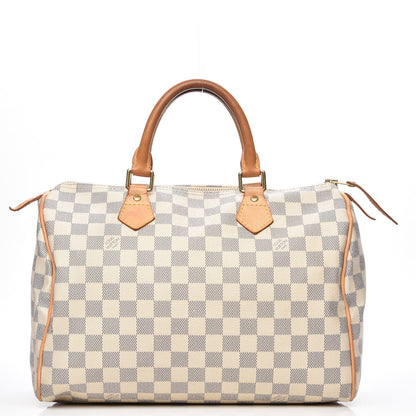 Louis Vuitton Damier Azur Speedy 30 1 of 17