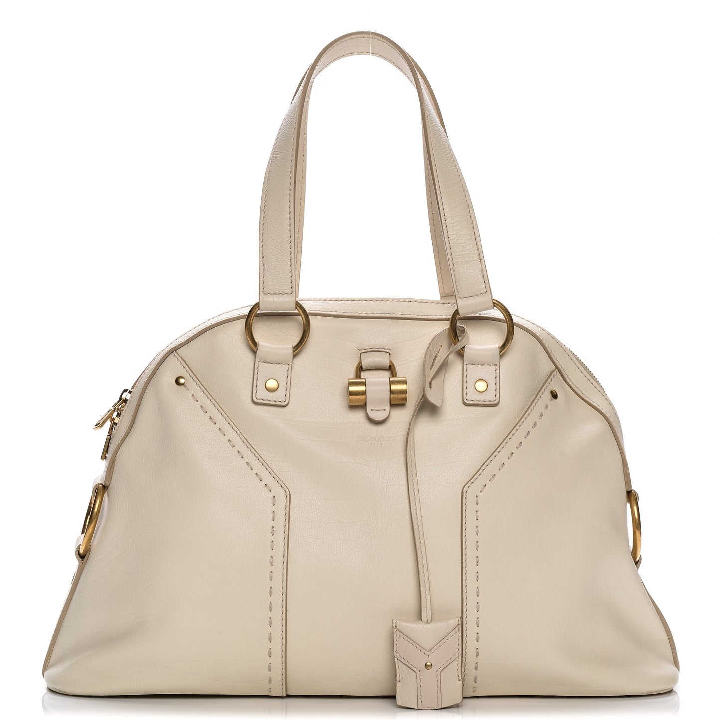 Calfskin Large Muse Ivory