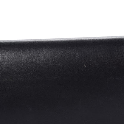 Saint Laurent Calfskin Diagonal Clutch Black 10 of 17