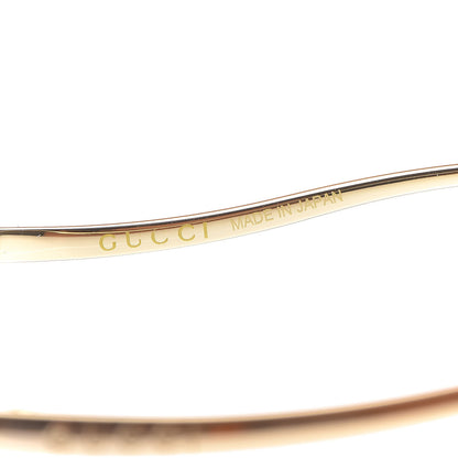 Gucci Rimless Sunglasses GG0352S Gold 6 of 7