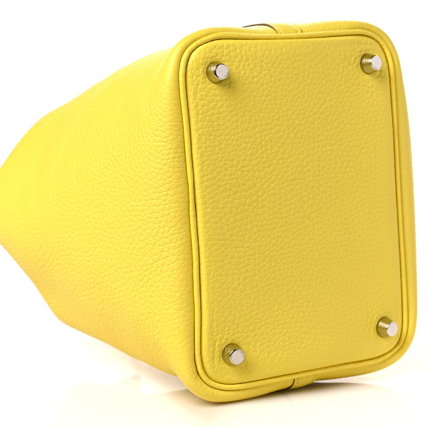 Hermes Taurillon Clemence Picotin Lock 18 PM Lime 9 of 10