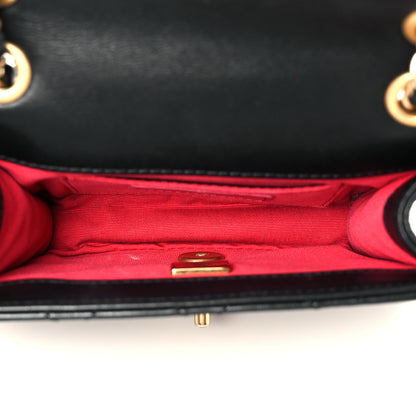 Chanel Calfskin Braided Mini My Own Frame Flap Black 5 of 12