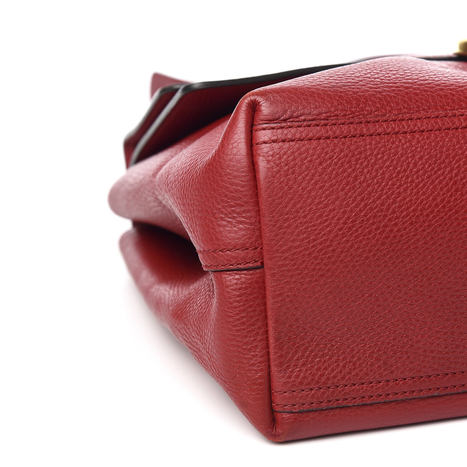 Gucci Cellarius Calfskin Large GG Marmont Shoulder Bag Vulcanic Red 8 of 10