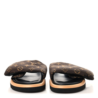 Louis Vuitton Nylon Monogram Pool Pillow Comfort Mule 40 Cacao Brown 3 of 10