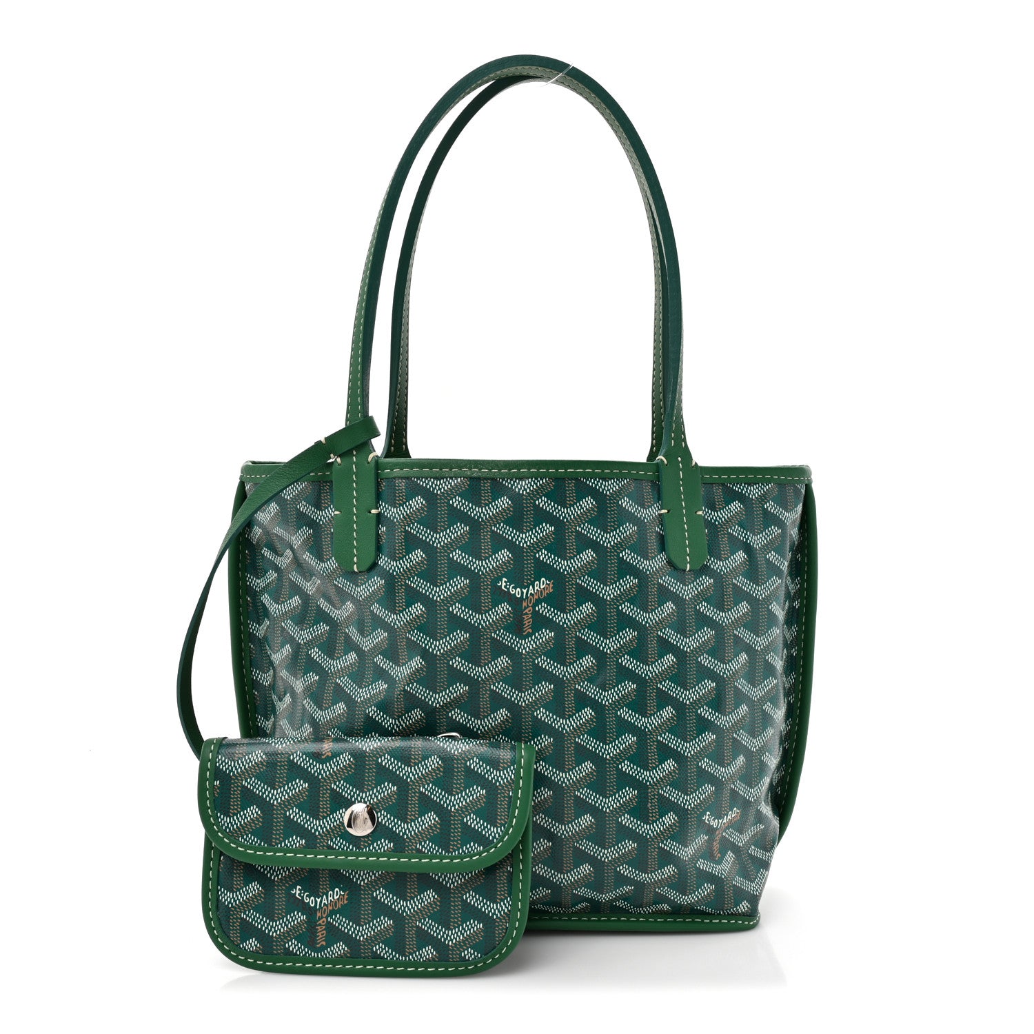 Goyard Goyardine Reversible Mini Anjou Green 3 of 17