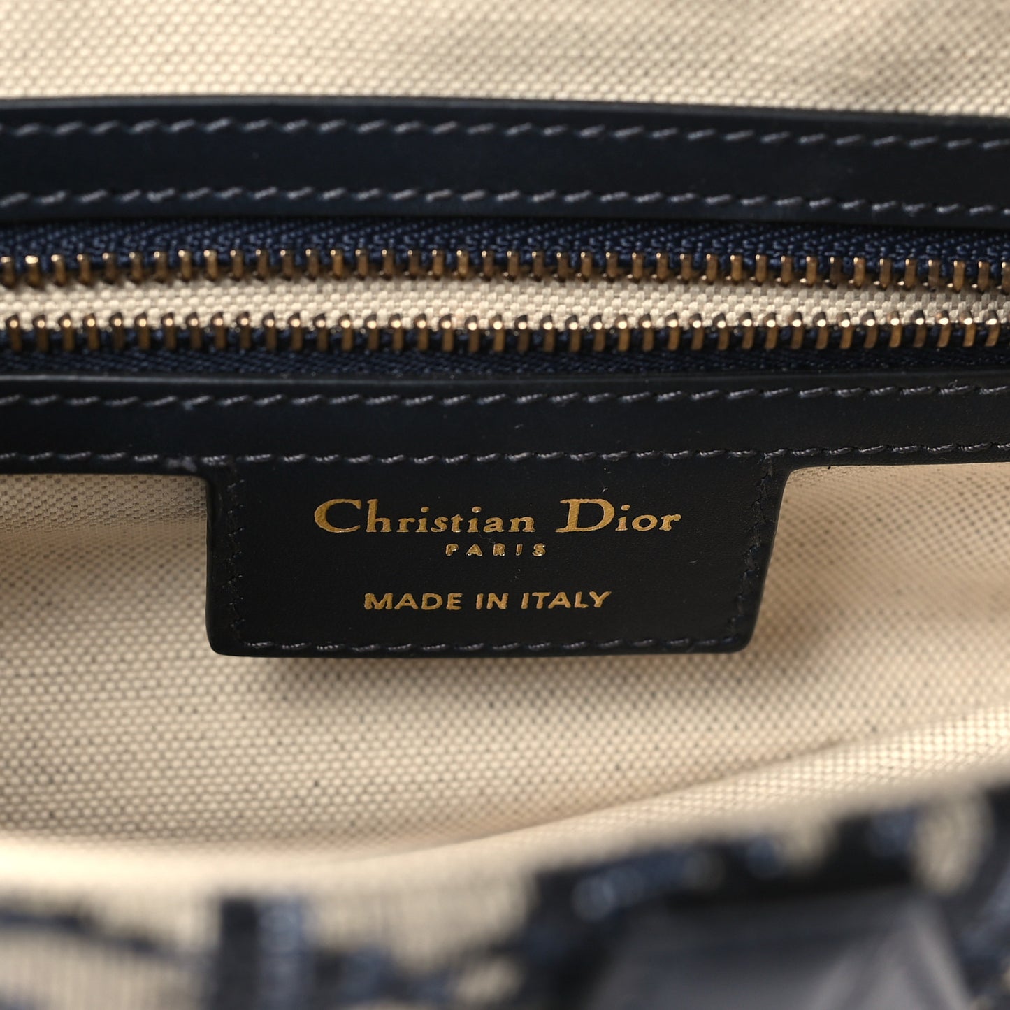 Oblique Saddle Bag Blue