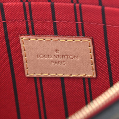 Louis Vuitton Monogram Neverfull MM GM Pochette Cherry 6 of 6
